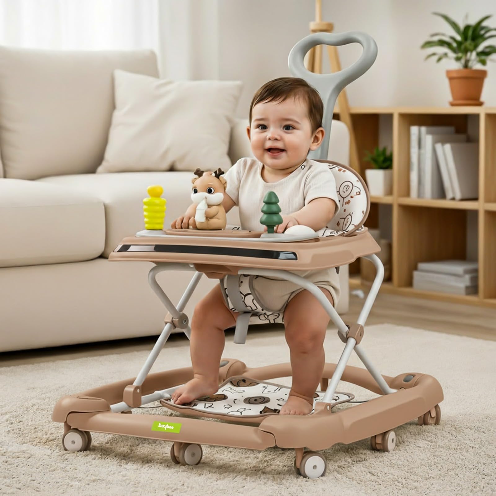 Baybee Little Guide 2 in 1 Baby Walker & Rocker Baby Walkers for 6–18 Month