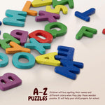 Baybee Alphabetical Wooden Puzzle Game for Toys BAYBEE