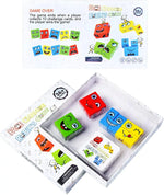Baybee Wooden 3D Expression Puzzle Building Blocks for Kids BAYBEE