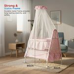 Baybee DOZY Baby Swing Cradle for Newborns with Mosquito Net Portable Infant Palna Jhula Baybee India