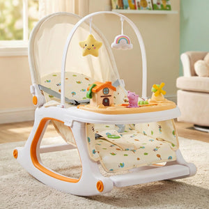 Baybee 3 in 1 Baby Rocker Chair & Feeding Chair Soothing Rocking Motion