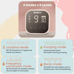 Baybee Electric Double Breast Pump for Feeding Mothers Baybee India