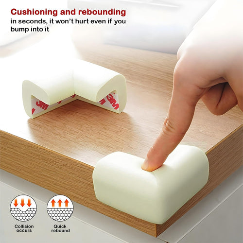 Baybee 10 Pcs Baby Safety Corner Guards Extra Cushion Corner Protector for Sharp Edges BAYBEE
