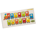 BAYBEE Toddlers Train Theme with Passenger & Months Name Educational Learning Knob Pegged Puzzle for Kids BAYBEE