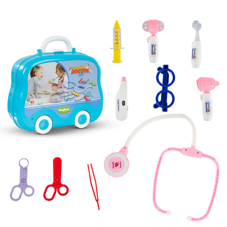Baybee Doctor Play Set Toy for Kids with Foldable Suitcase Pretend Play Toy Set BAYBEE