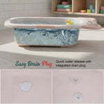 Baybee lora 2 in 1 Baby Bath Tub Seat for Kids Portable Bathing Tub for Babies Baybee India