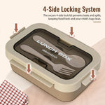 Baybee Kids Lunch Box for School with Spoon & Fork (800ml) BAYBEE