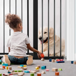 Baybee Auto Close Baby Safety Gate Extension 20 Cm (Black) BAYBEE