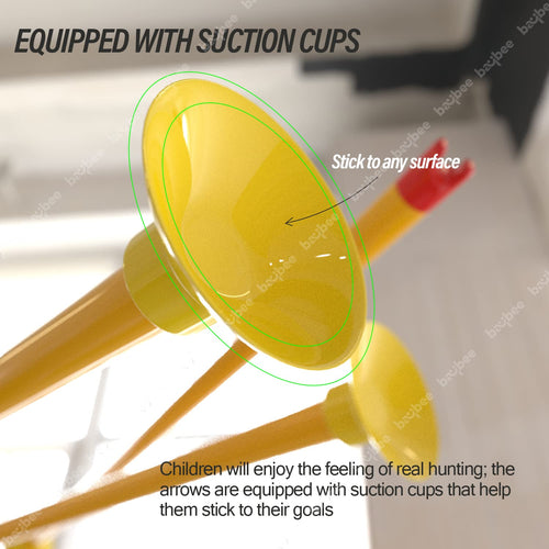 Baybee Bow and Arrow Toys for Kids, Archery Set with 3 Suction Cup Arrow, Quiver & Dartboard BAYBEE