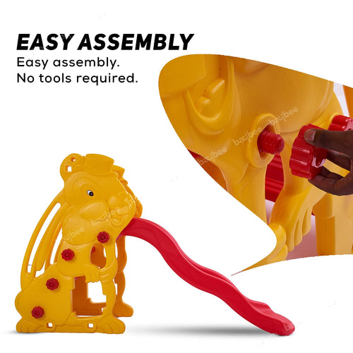 Baybee MEGA Bunny Plastic Super Senior Slide for Kids Garden Slider for Kids BAYBEE