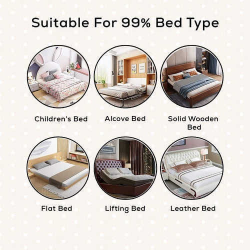 BAYBEE Bed Rail Guard Height Adjustable Barrier for Baby - 180 x 42 cm BAYBEE