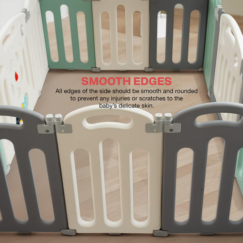 Baybee Totscape Kids Playpen for Babies Baby Play Area Indoor Setup BAYBEE