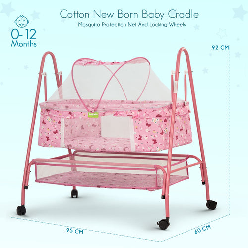 BAYBEE Arise Baby Swing Cradle for Baby with Mosquito Net, Palna Jhula for Baby BAYBEE