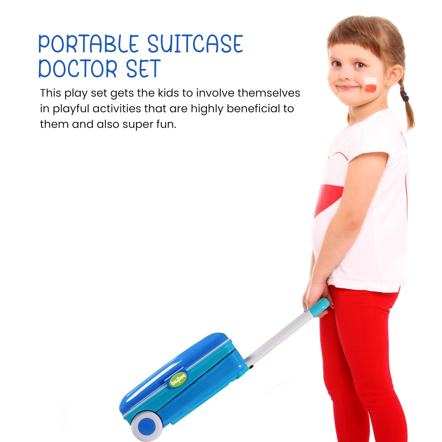 Doc-in-a-Box 3 in 1 Portable Pretend Play Doctor Set
