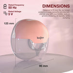 Baybee Double Wearable Electric Breast Pump 3 Modes, 15 Suction Levels BAYBEE