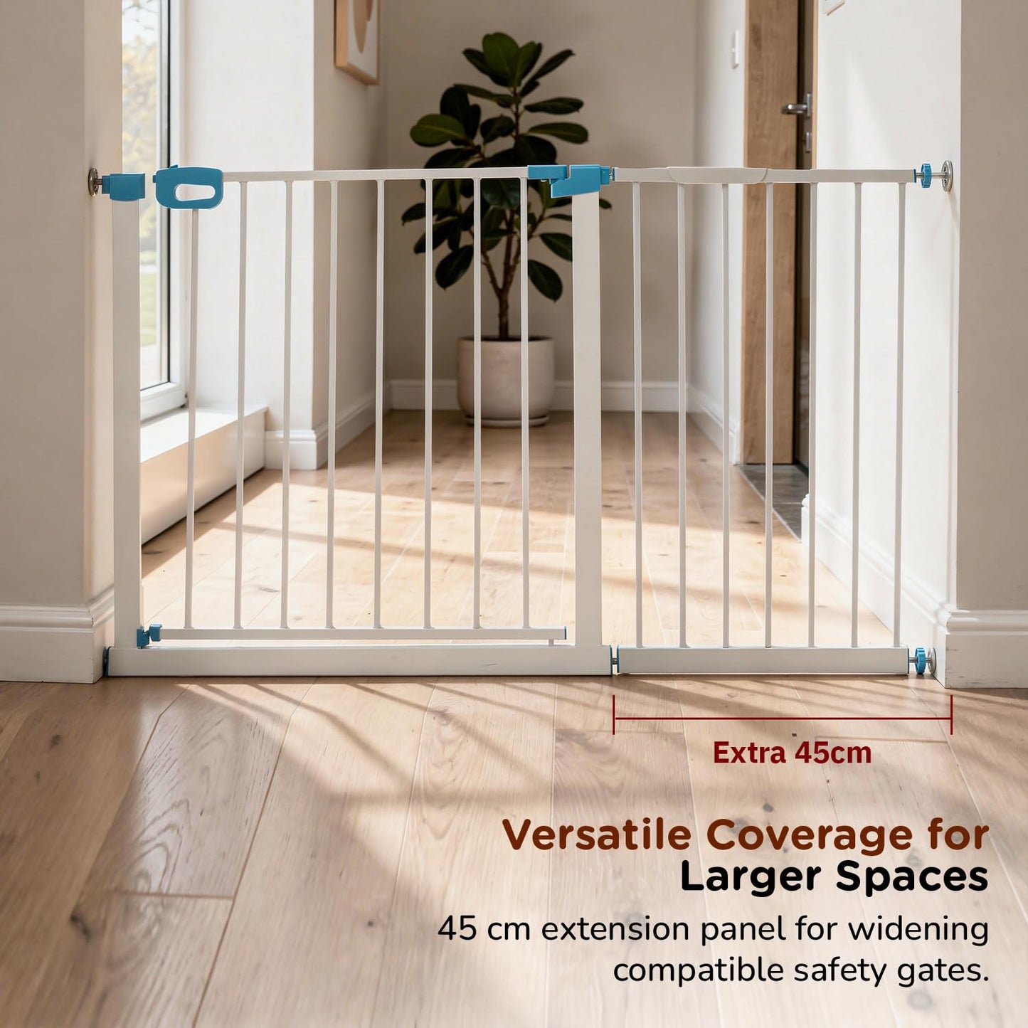 Baybee Safety Gate Extension 45cm Baby Gate Extender for Kids BAYBEE