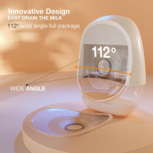 Baybee Wearable Electric Breast Pump | Hands-Free, 3 Modes & 9 Suction Levels | Portable with LED Display & Massage Mode BAYBEE