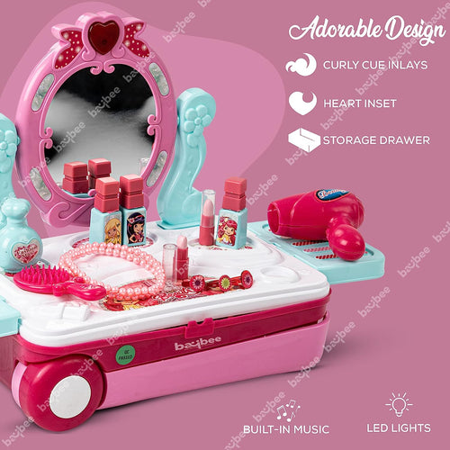 BAYBEE 3 in 1 Beauty Makeup Kit Set Toys for Girls BAYBEE