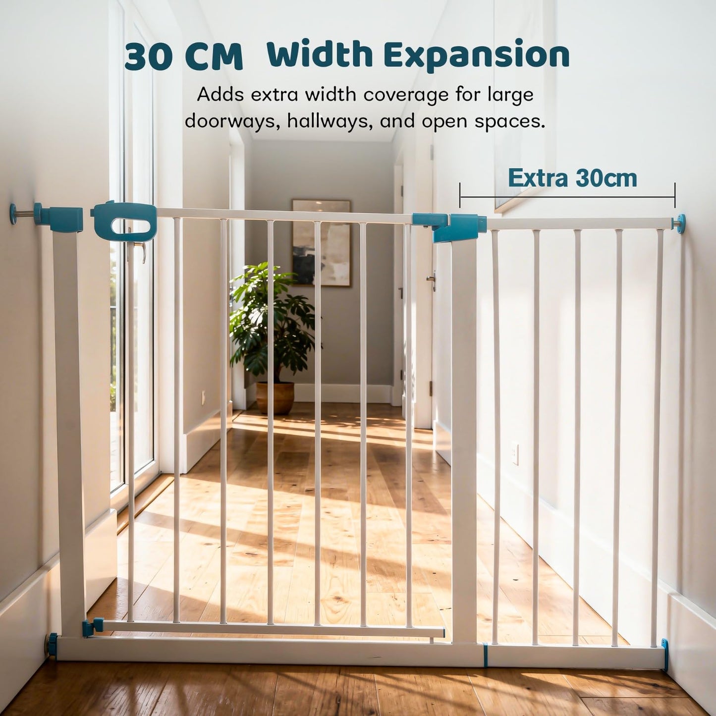 Baybee Safety Gate Extension 30cm Compatible Extension for Doorways BAYBEE