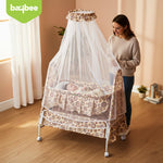 Baybee DOZY Baby Swing Cradle for Newborns with Mosquito Net Portable Infant Palna Jhula Baybee India
