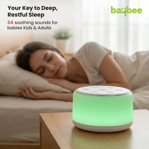 Baybee 3 in 1 White Noise Sound Machine for Baby Baybee India