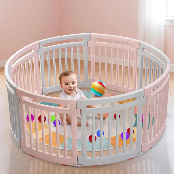 Baybee 8 Panel Kids Playards Playpen for Babies Upto 5 Year