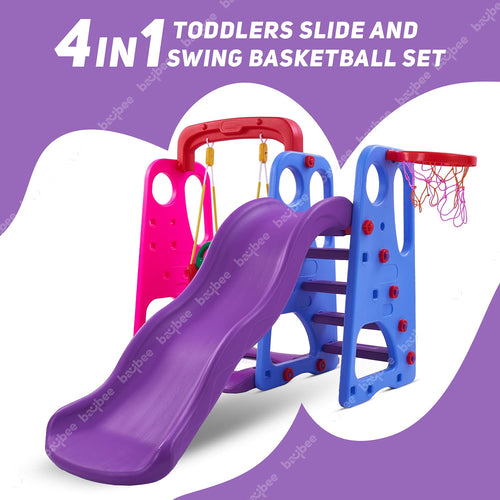 Baybee 3 in 1 Climber Foldable Baby Garden Slide for Kids BAYBEE