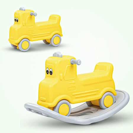 Baybee 2 in 1 Baby Horse Push Ride on Car with Rocker for Kids with Anti slip Handle (Pogo) BAYBEE
