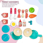 Baybee 3 in 1 Kitchen Set for Kids Portable Pretend Play Little Chef Plastic Toys BAYBEE