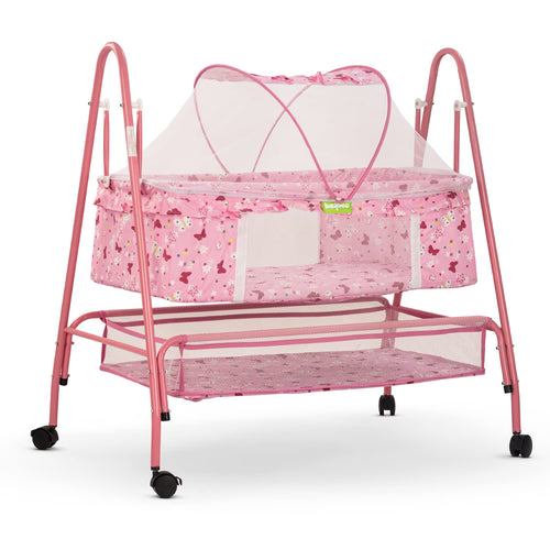 BAYBEE Arise Baby Swing Cradle for Baby with Mosquito Net, Palna Jhula for Baby BAYBEE