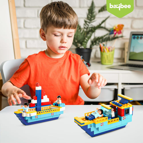 BAYBEE 150 Pcs Bricks Building Blocks for Kids - Fun & Educational Construction Toy BAYBEE