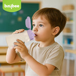 Baybee 2 in 1 PandaPlunge Baby Sipper Bottle with Straw for Kids Sipper Water Bottle (550ml) BAYBEE