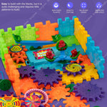 Baybee 81 Pcs Gear Building Interlocking Blocks Stacking Construction for Kids. BAYBEE
