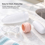 Baybee Silicone Food Squeeze Feeder Anti-Colic & BPA Free with Spoon for Infants Baybee India