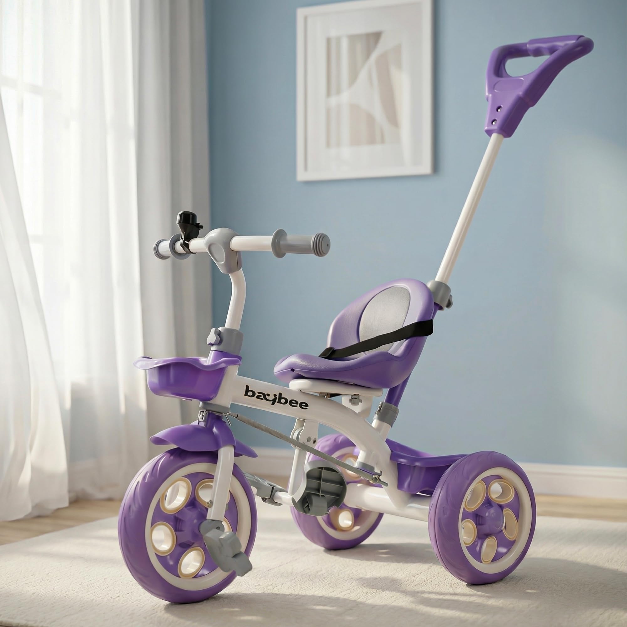 Baybee Kiddie Baby Cycle for Kids Tricycle with Adjustable Parental Handle