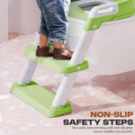 Baybee Ladda Western Toilet Potty Seat For Kids, Ladder & Cushion Seat, Kids Toilet Seat BAYBEE