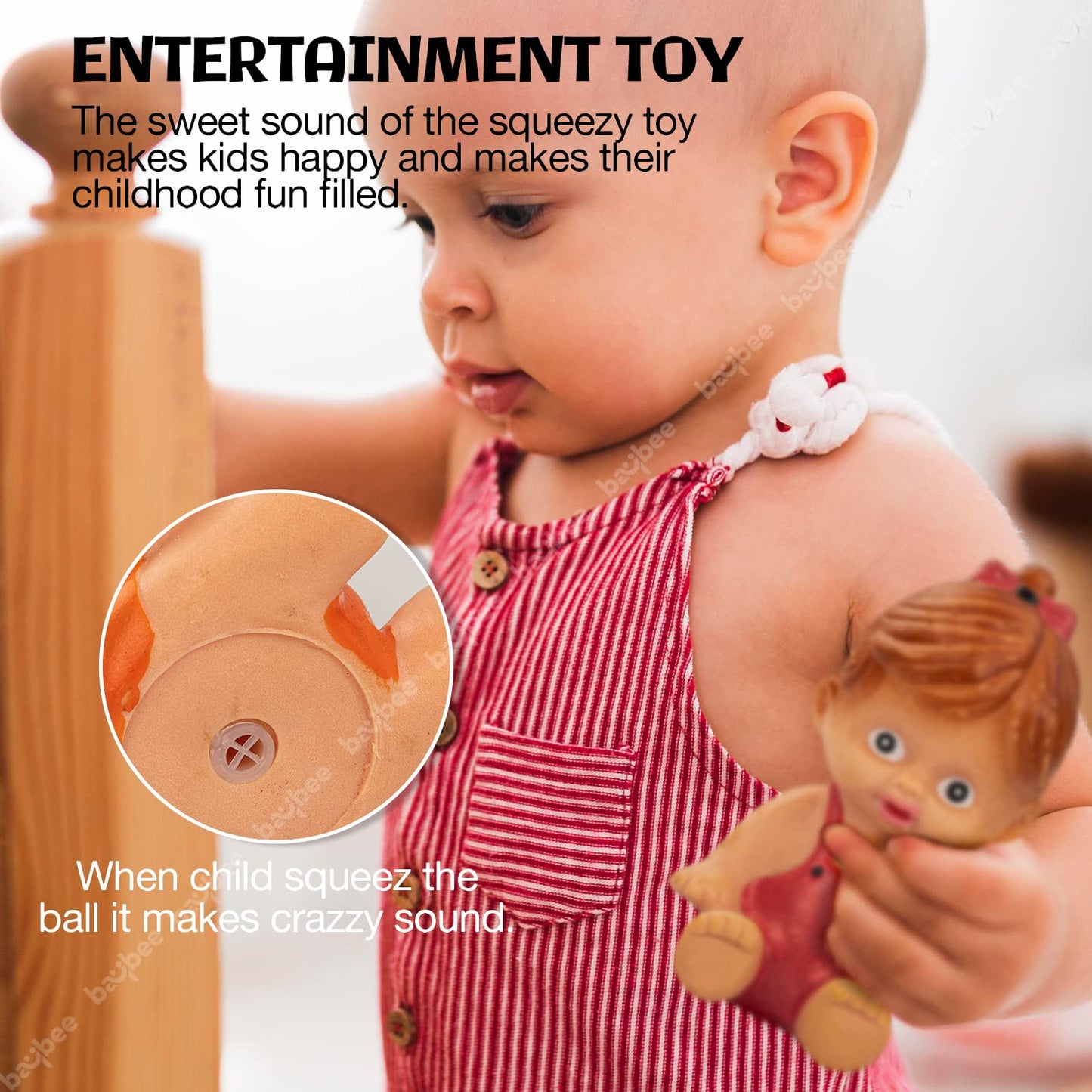 BAYBEE Squeezy Doll Cute Realistic Baby Dolls for Kids