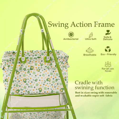 BAYBEE Arise Baby Swing Cradle for Baby with Mosquito Net, Palna Jhula for Baby BAYBEE