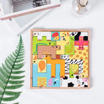BAYBEE Wildlife Jigsaw Puzzle for 3-6 Years, Multicolour BAYBEE