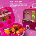 Baybee 2 in 1 Kitchen Set for Kids Girl, Role Play Kitchen Set for Kids Toys. BAYBEE