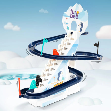 Baybee Funbee 3 Pcs Large Baby Penguin Glider Slider Toys for Kids BAYBEE