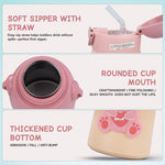 Baybee Baby Sipper Cup with Soft Silicone Straw Spill-Proof & Safe Sippy Bottle for Kids (500ml) BAYBEE