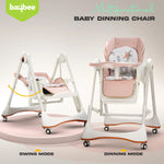 Baybee Nivio Convertible 3-in-1 Baby High Chair for Kids Baybee India