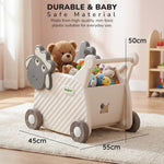 Baybee 2-in-1 Baby Shopping Cart Ergonomic Push Walker to Support Healthy Walking Baybee India