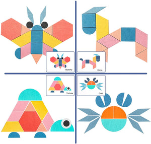 Baybee Wooden Creative Shape Puzzle for Kids