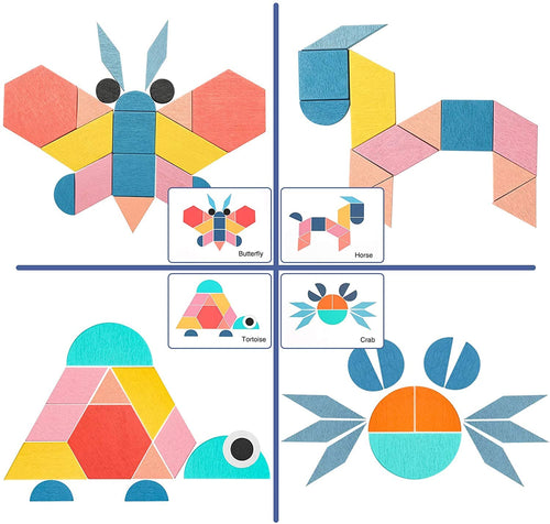 Baybee Wooden Creative Shape Puzzle for Kids BAYBEE