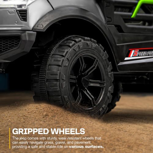 Baybee Ceyato Battery Operated Jeep for Kids with Light & Music Kids to Drive 3 to 8 Years Boy Girl Baybee India