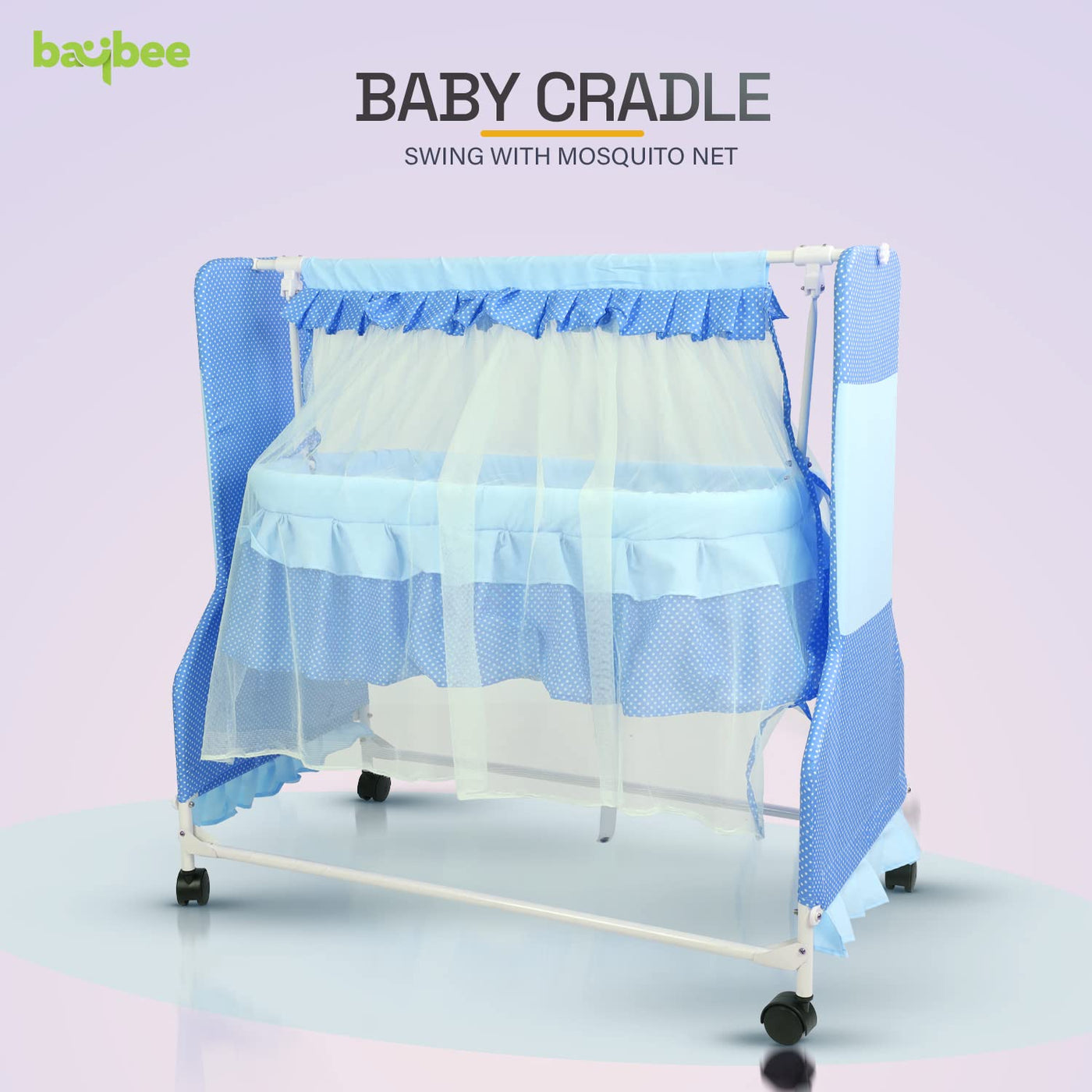 Best Cradle for Newborn Baby Swing Cradle with Mosquito Net Baby