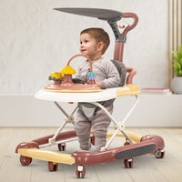 BAYBEE Multi-Function Baby Walker & Rocker with Parental Push Handle