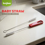 Baybee Baby Straw Cleaning Brush Set Combo Cleaner Set Of 2-Pieces BAYBEE